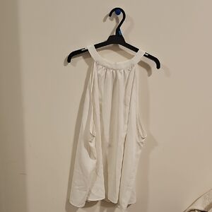 SHEIN White Halter Blouse